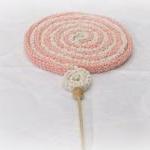Skinny Scarf - Crochet Necklace - Lollipop Colors..